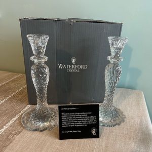 Waterford Crystal Candle Sticks